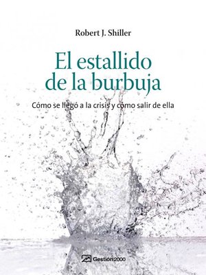 cover image of El estallido de la burbuja